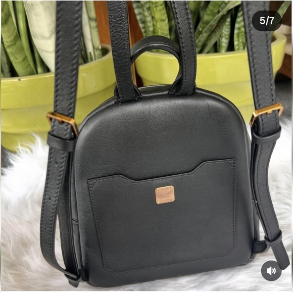 MCM Polke Bunny Backpack With Swarovski Accents LIMITED EDITION - Picture 5 of 12